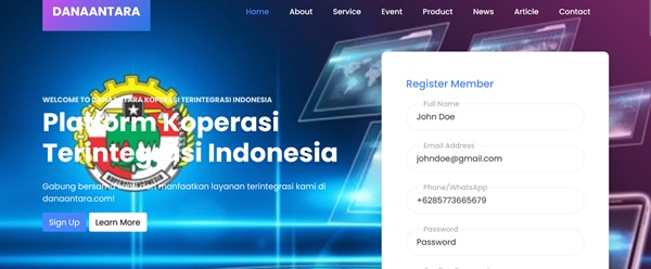 Danaantara Platform Koperasi Terintegrasi Indonesia Taekwondo Indonesia Dojang INDRANAGA